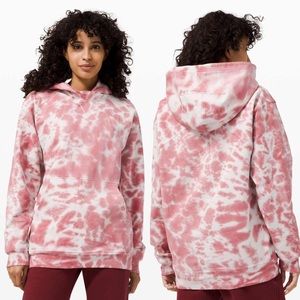Lululemon all yours hoodie fleece in brier rose size 6